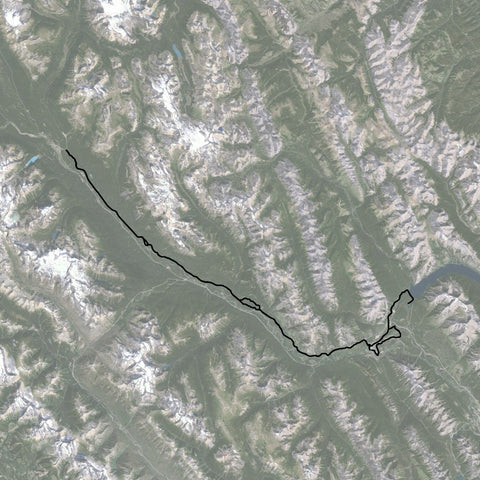 RBC Gran Fondo Banff Map