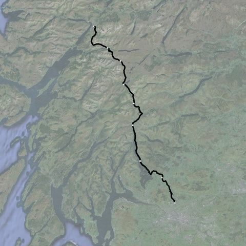 West Highland Way - Elevations